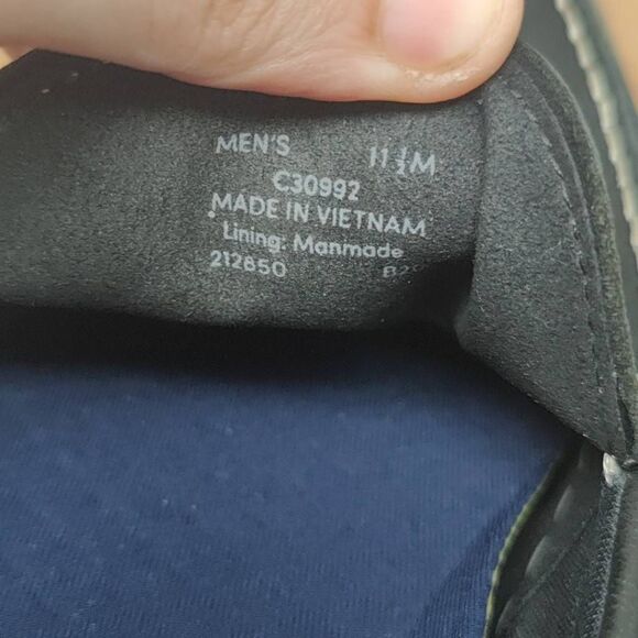 Cole Haan Casual Shoes Mens Size 11.5 Claude Venetian Leather Loafers Black - Picture 8 of 12